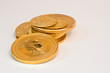 Stack of gold coins
