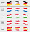 banderas UE 3 horizontal