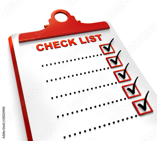Illustration: Check List Check List