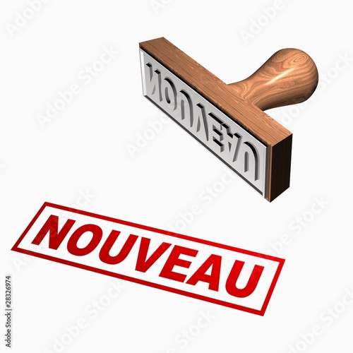 Illustration: Tampon nouveau Tampon nouveau