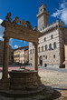 Italian square with well Italian square with well
