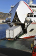 Truck and ferry
