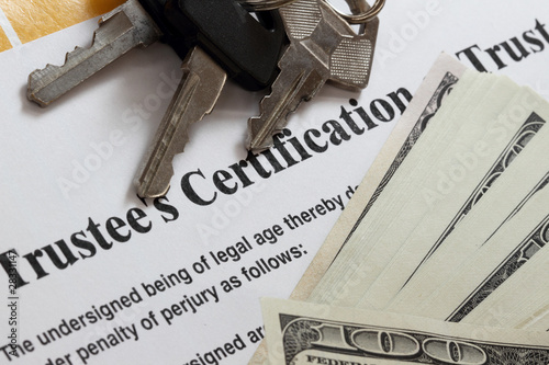 Photo: Trustee Certificate Trustee Certificate