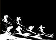Vektor: Skiing, Illustrator Image Skiing, Illustrator Image