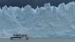 Gletscher mit Boot