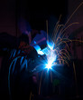 MIG welder with bright light MIG welder with bright light