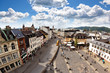 Blick auf Trier von der Porta Nigra