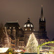 Aachen, Dom und Weihnachtszeit