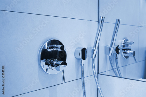 Photo: Bad in blau Bad in blau