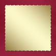 Postcard invitation to the claret background for anniversary