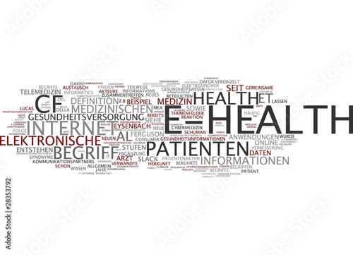 Illustration: E-Health E-Health