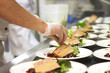 Foto: Chef Preparing Appetizers Chef Preparing Appetizers