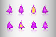 Christmas tree collection Christmas tree collection