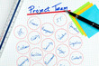 Photo: Business Project Team Diagram Business Project Team Diagram