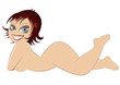cartoon mädchen pin-up cartoon mädchen pin-up