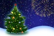 New Year's background