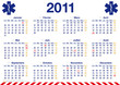 Calendrier 2011 - Médical - fêtes vacances jours fériés Calendrier 2011 - Médical - fêtes vacances jours fériés