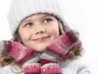 girl in winter clothes
