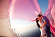 kiss under the sail