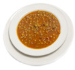 Okra meal with minced meat