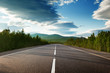 road in mountains