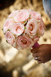 Brautstrauß rosa Rosen