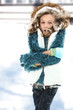 Cold Child in Snow Storm