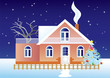 Christmas landscape