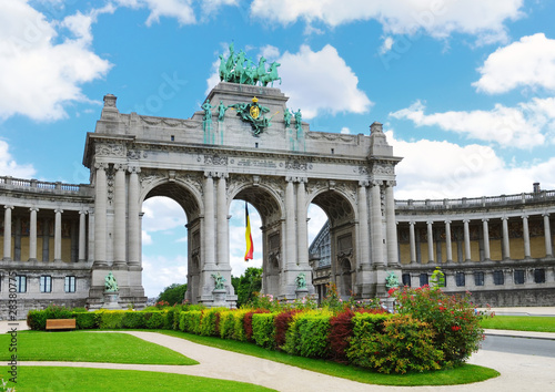 Foto: Cinquantennaire Park in Brussels Cinquantennaire Park in Brussels