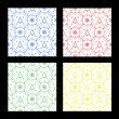 Set of winter chrismas seamless backgrounds Set of winter chrismas seamless backgrounds