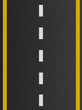 white and yellow lines on asphalt texture white and yellow lines on asphalt texture