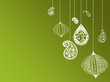 Green christmas new year background Green christmas new year background