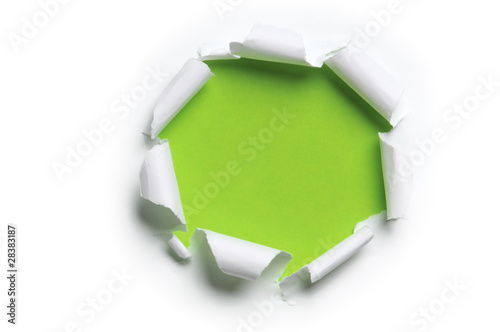 Photo : ripped paper ripped paper