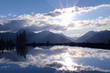 Almsee in den Alpen - Mountain Lake in the Alps