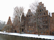 Alte Salzspeicher an der Obertrave in Lübeck, Deutschland Alte Salzspeicher an der Obertrave in Lübeck, Deutschland