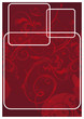 Page fond vecteur rouge
