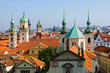 Prague rooftops