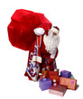 Photo: Big bag of Santa Claus Big bag of Santa Claus