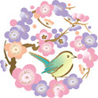 梅とうぐいす