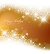 Golden abstract Christmas background Golden abstract Christmas background