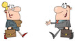 Photo en ligne au meilleur prix Business Meeting Between A Woman And Man