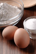 Photo: ingredients to make a cake ingredients to make a cake