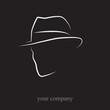 Logo Man with hat # Vector