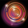 Abstract shiny circle background