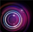 Abstract shiny circle background