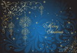 xmas abstract blue illustration xmas abstract blue illustration