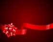 Gift red bow vector background. Eps 10 Gift red bow vector background. Eps 10