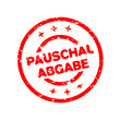 Pauschalabgabe