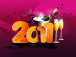 2011 new year vector celebration