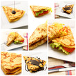 crepes collage